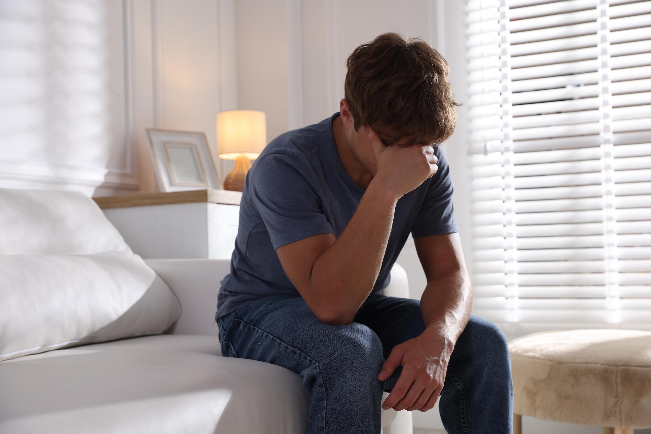 Fight or flight response showing anxiety effects on heart rate and chest pain
